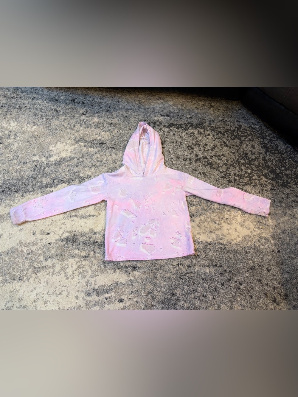 Girls size 7/8 hooded sweatshirt